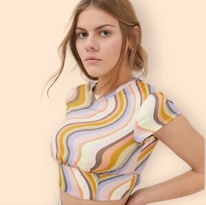 Urban Outfitters Retro Crop Top